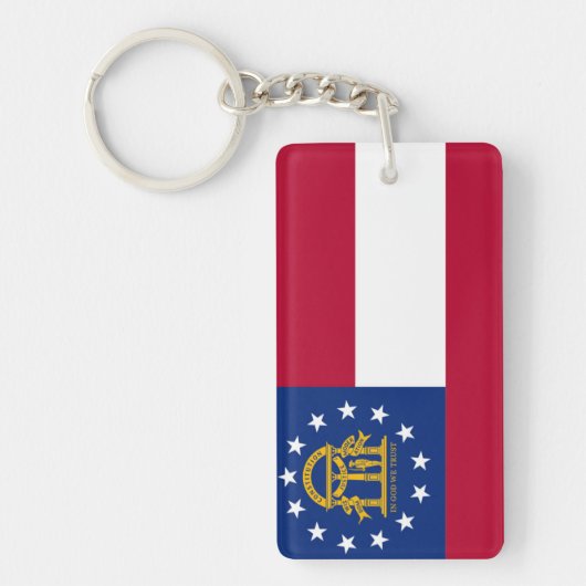 Georgië Sleutelhanger (Voorkant)