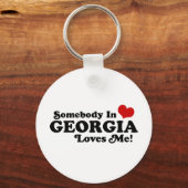 Georgië Sleutelhanger (Voorkant)
