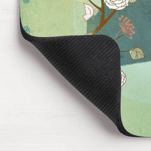 Georgië - State Map - Green Muismat (Hoek)