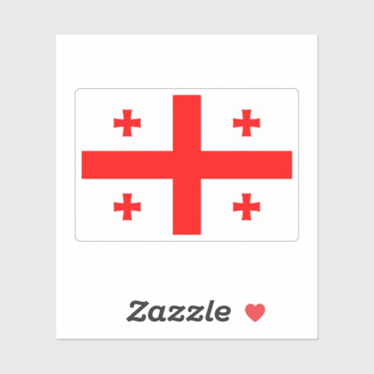 Georgië Sticker (Vel)