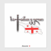 Georgië Sticker (Vel)