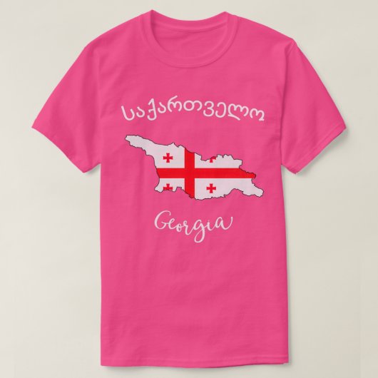Georgië T-shirt (Design voorkant)