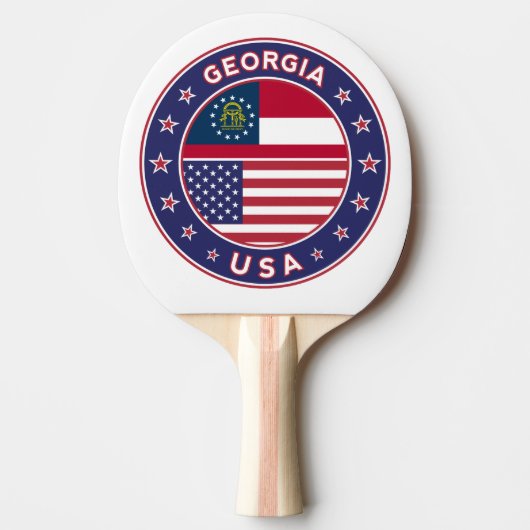 Georgië Tafeltennisbatje (Voorkant)