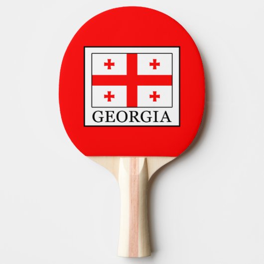 Georgië Tafeltennisbatje (Voorkant)