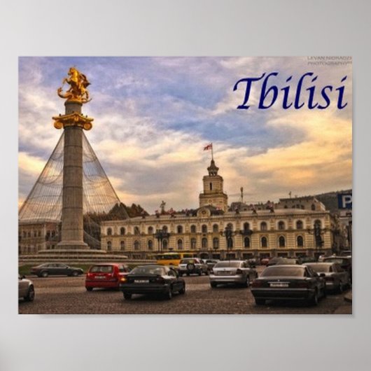 Georgië - Tbilisi - Poster (Voorkant)