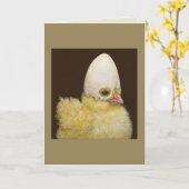 Georgie the peep card kaart (Gele Bloem)