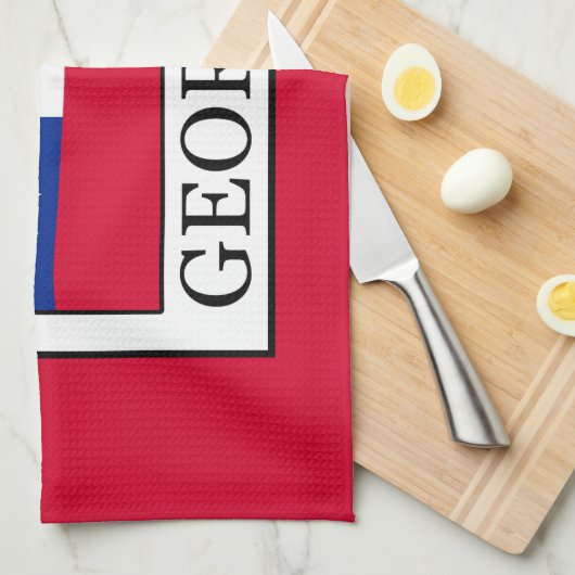 Georgië Theedoek (Quarter Fold)