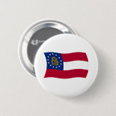 Georgië Vlag Knop Ronde Button 5,7 Cm (Voorkant /achterkant)