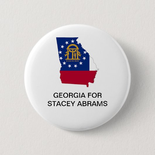 GEORGIË VOOR STACEY ABRAMS GOVERNOR BUTTON (Voorkant)