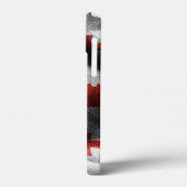 Georgië zijden vlag Case-Mate iPhone case (Achterkant / Links)