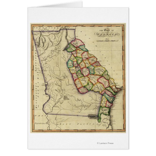 GeorgiëPanoramische KaartGeorgië (Voorkant)