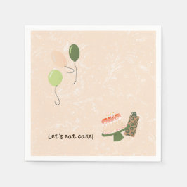 Georgië's verjaardag servet