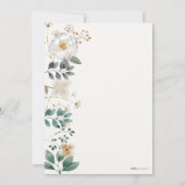 Georgina ingelijste uitnodiging (Achterkant)