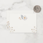 Georgina Mini Notecard Notitiekaartje (Voorkant / Achterkant in situ)