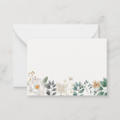 Georgina Mini Notecard Notitiekaartje (Achterkant)