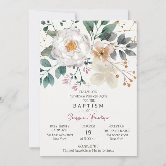 Georgina uitnodiging (Voorkant)