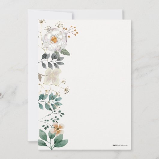 Georgina uitnodiging (Achterkant)