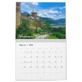 Georgisch architectonisch landschap Tbilisi Barumi Kalender (Feb 2026)