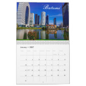 Georgisch architectonisch landschap Tbilisi Barumi Kalender (Jan 2027)