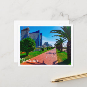 Georgisch architectuurlandschap Batumi Briefkaart