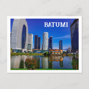 Georgisch architectuurlandschap Batumi Briefkaart