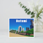 Georgisch architectuurlandschap Batumi Briefkaart (Staand voorkant)