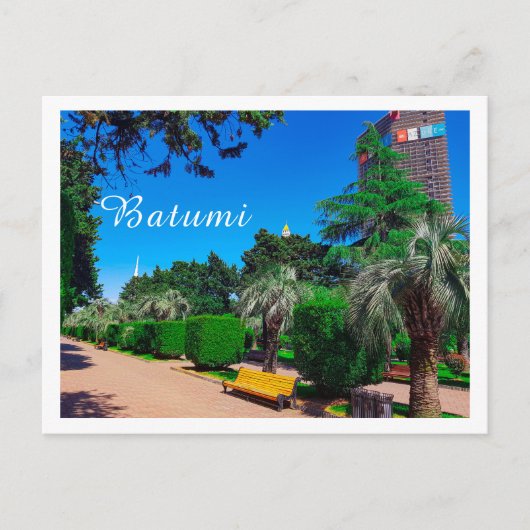Georgisch architectuurlandschap Batumi Briefkaart (Voorkant)