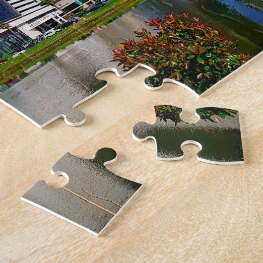 Georgisch architectuurlandschap Batumi Legpuzzel (Zijkant)