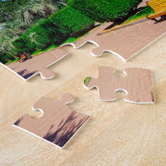 Georgisch architectuurlandschap Batumi Legpuzzel (Zijkant)