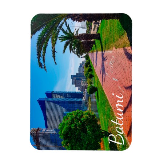 Georgisch architectuurlandschap Batumi Magneet (Verticaal)