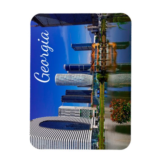 Georgisch architectuurlandschap Batumi Magneet (Verticaal)