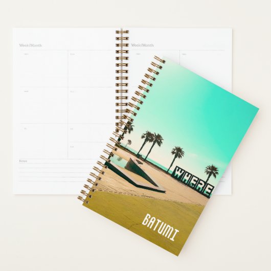 Georgisch architectuurlandschap Batumi Planner (Display)