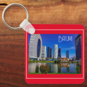 Georgisch architectuurlandschap Batumi Sleutelhanger (Voorkant)