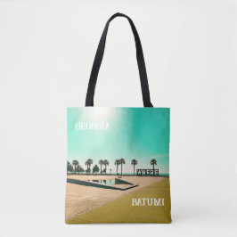Georgisch architectuurlandschap Batumi Tote Bag