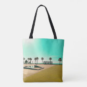 Georgisch architectuurlandschap Batumi Tote Bag (Achterkant)