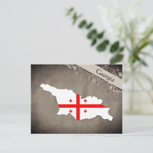 Georgisch Briefkaart (Staand voorkant)