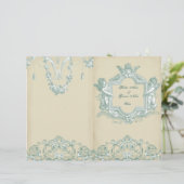 Georgisch (Cream) bi-voudig weddenschapsprogramma (Staand voorkant)