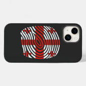 Georgisch DNA Case-Mate iPhone Case (Achterkant (horizontaal))