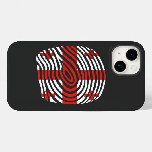 Georgisch DNA Case-Mate iPhone Case (Achterkant (horizontaal))