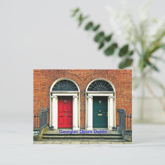 Georgisch Doors Briefkaart (Staand voorkant)