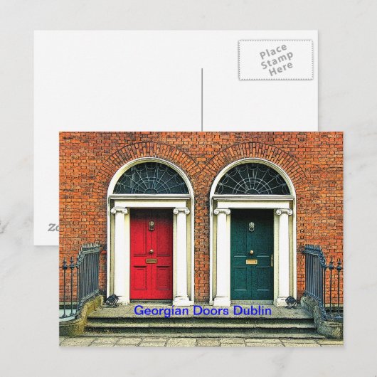 Georgisch Doors Briefkaart (Voorkant / Achterkant)