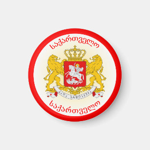 Georgisch erfgoedembleem magneet