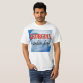 Georgisch gesproken hier troebele aarde t-shirt (Voorkant volledig)