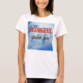Georgisch gesproken hier troebele aarde t-shirt (Voorkant)
