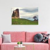 Georgisch landschap canvas afdruk (Insitu (Woonkamer))