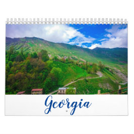 Georgisch landschap Natuur Tbilisi Kalender