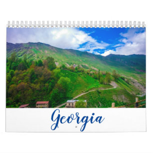 Georgisch landschap Natuur Tbilisi Kalender