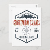 Georgisch natuurpark Canada  Briefkaart (Voorkant / Achterkant)