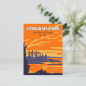 Georgisch natuurpark Canada  Briefkaart (Staand voorkant)