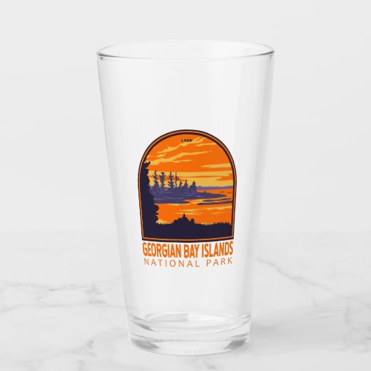 Georgisch natuurpark Canada  Glas (Voorkant)